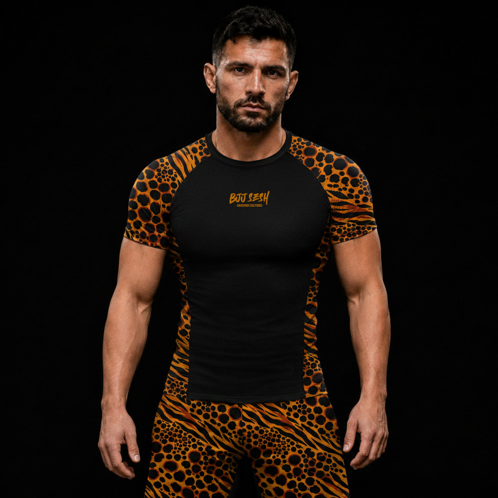 Mid Apex BJJ Rash Guard - Short Sleeve