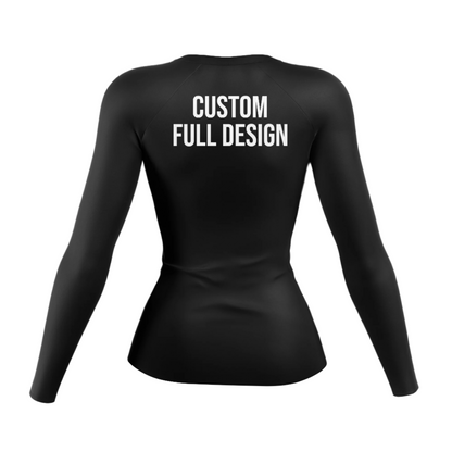 Custom Women's BJJ Rash Guard and Spats