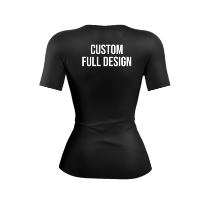 Custom Women's BJJ Rash Guard and Spats