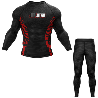 Jiu Jitsu Custom Ranked BJJ Rash Guard