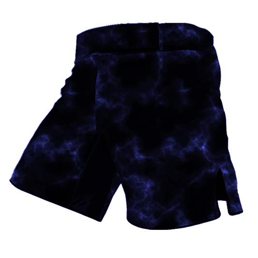 Blue Marble Lightning BJJ Shorts