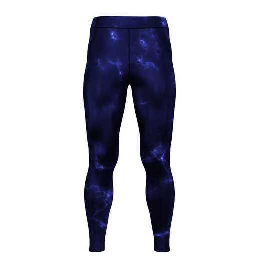 Blue Marble Lightning BJJ Spats