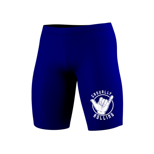 Casually Rolling BJJ Spats Shorts