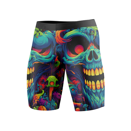 Psychedelic Lock BJJ Spats Shorts