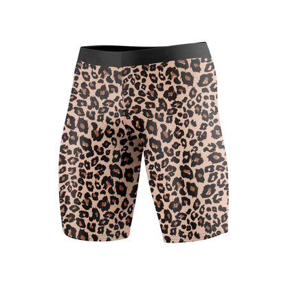 Leopard Takedown BJJ Spats Shorts