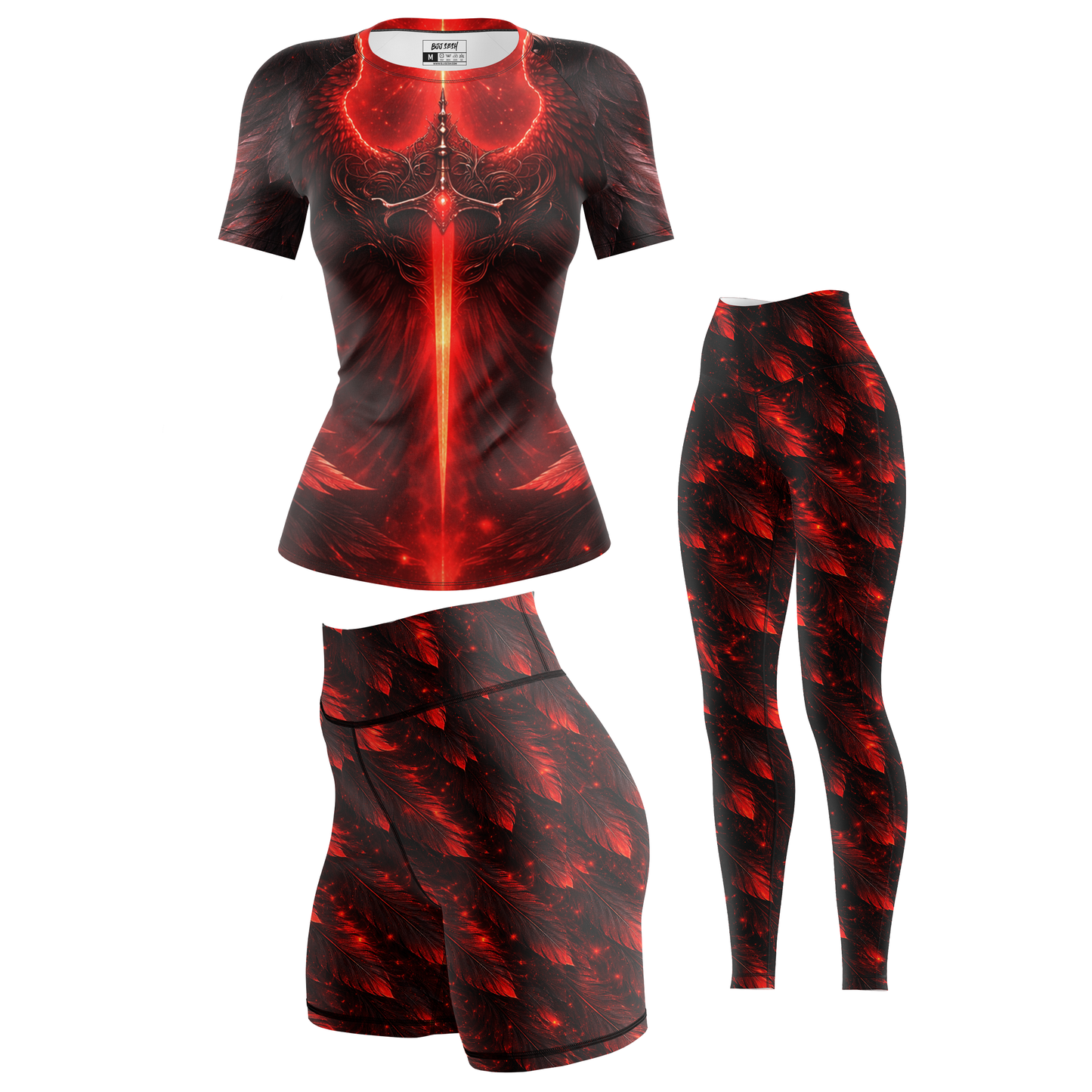 Infernal Women's BJJ Rash Guard - Short Sleeve