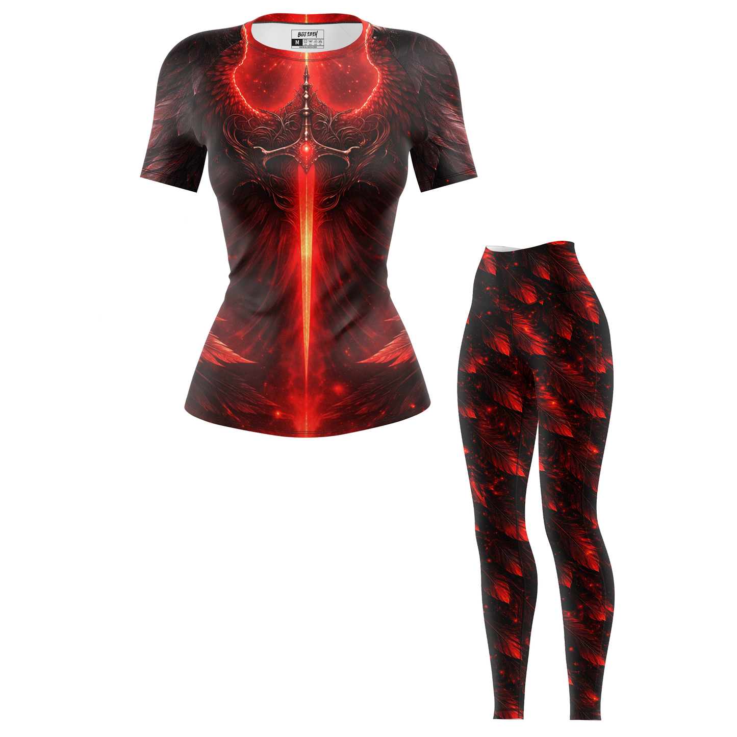 Infernal Women's BJJ Rash Guard - Short Sleeve