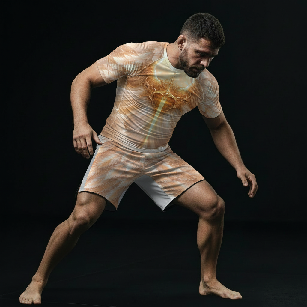 Divine BJJ Rash Guard - Short Sleeve