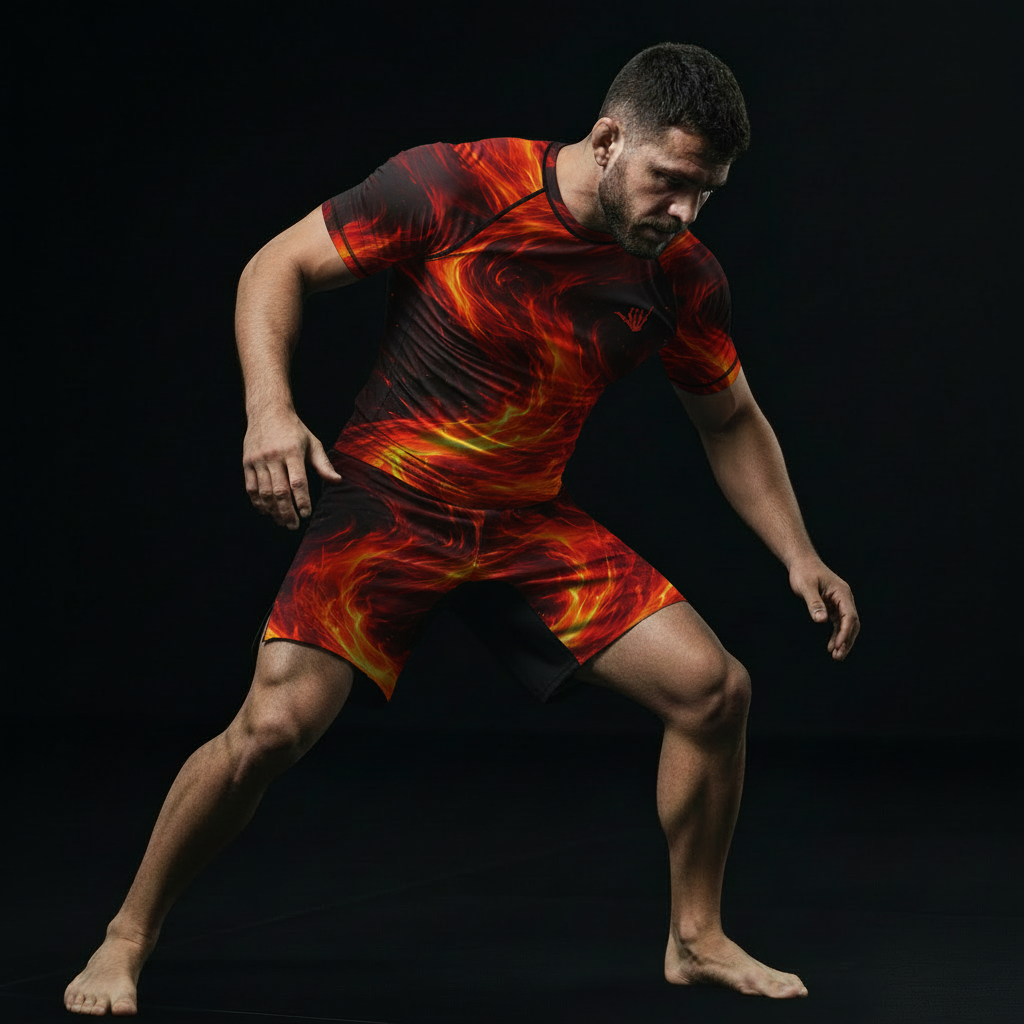 Force BJJ Rash Guard - Short Sleeve
