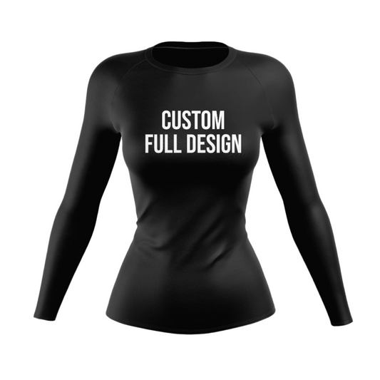 Custom Women's BJJ Rash Guard