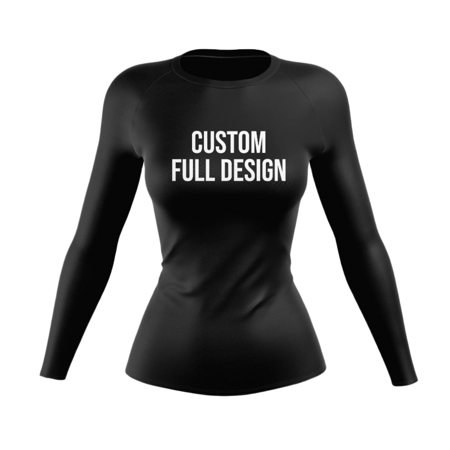 Custom Women's BJJ Rash Guard and Spats