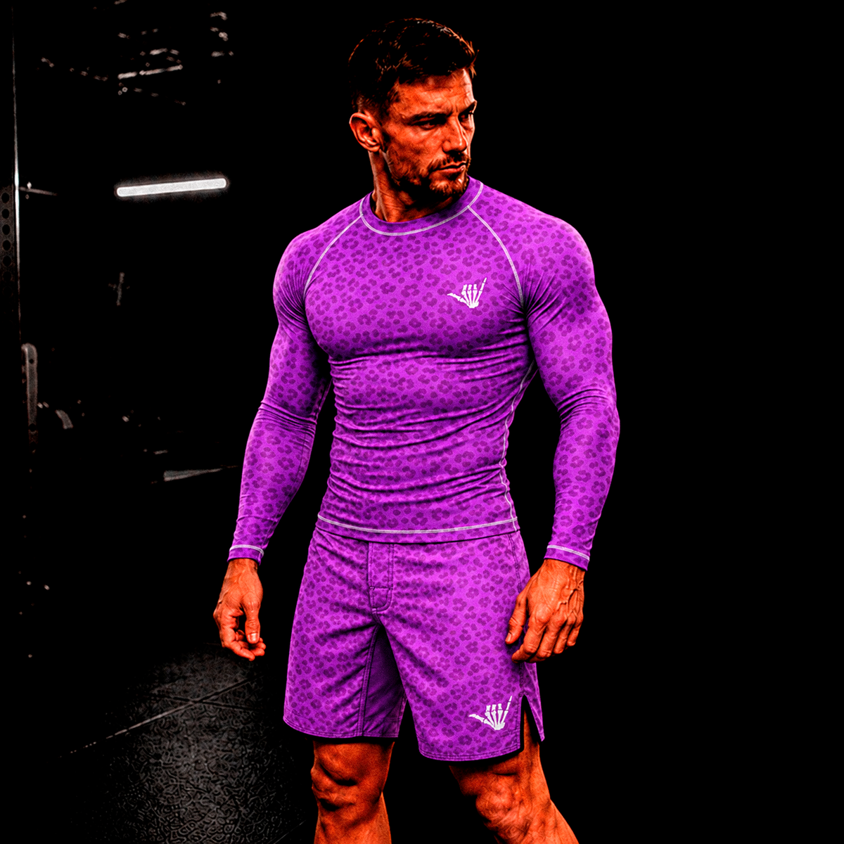 Purple Predator BJJ Rash Guard