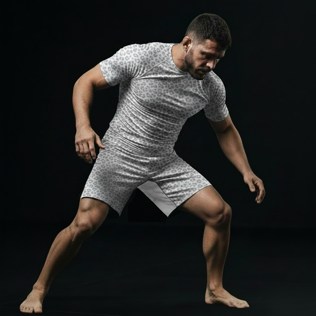 Ghost Predator BJJ Rash Guard - Short Sleeve