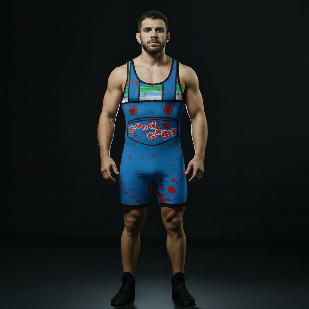 Good Guys Jiu Jitsu Wrestling Singlet
