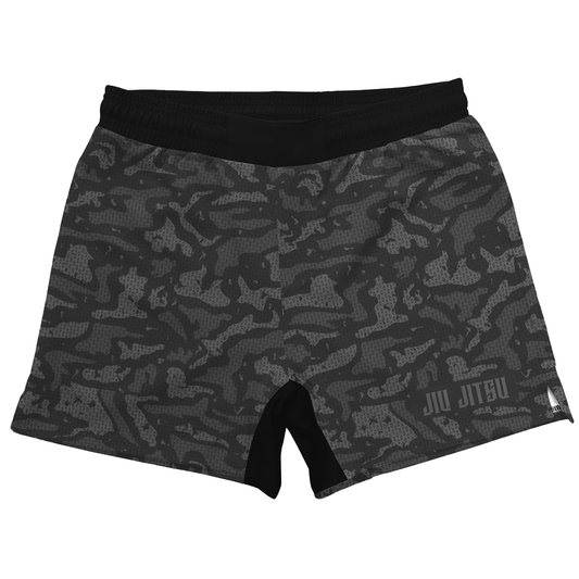 Jiu Jitsu Grey Camo Grappling Shorts