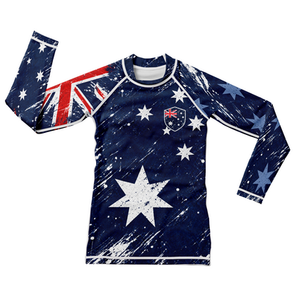 Australia Kids BJJ Rash Guard