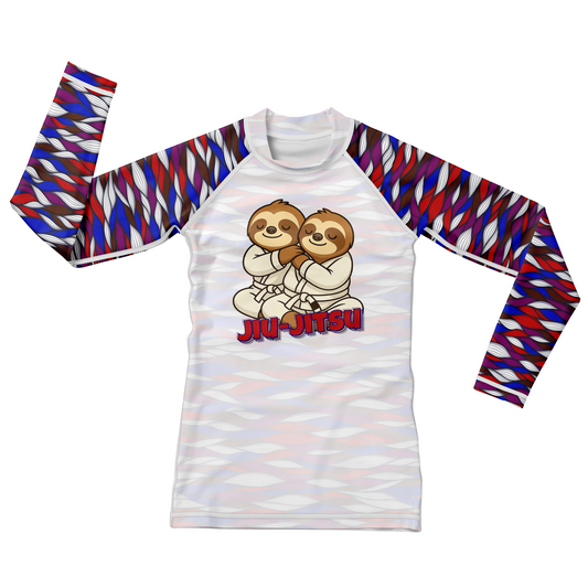 Sloth Jiu Jitsu Kids BJJ Rash Guard