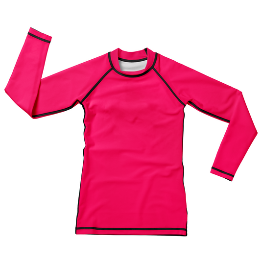 Spring Kiss Kids BJJ Rash Guard