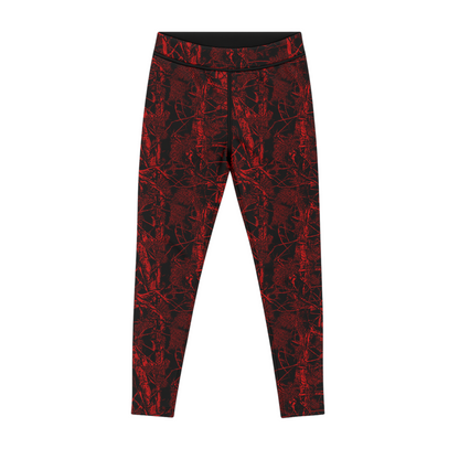 Red Forest Camo Kids BJJ Rash Guard