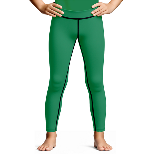 Green Finger Kids BJJ Spats