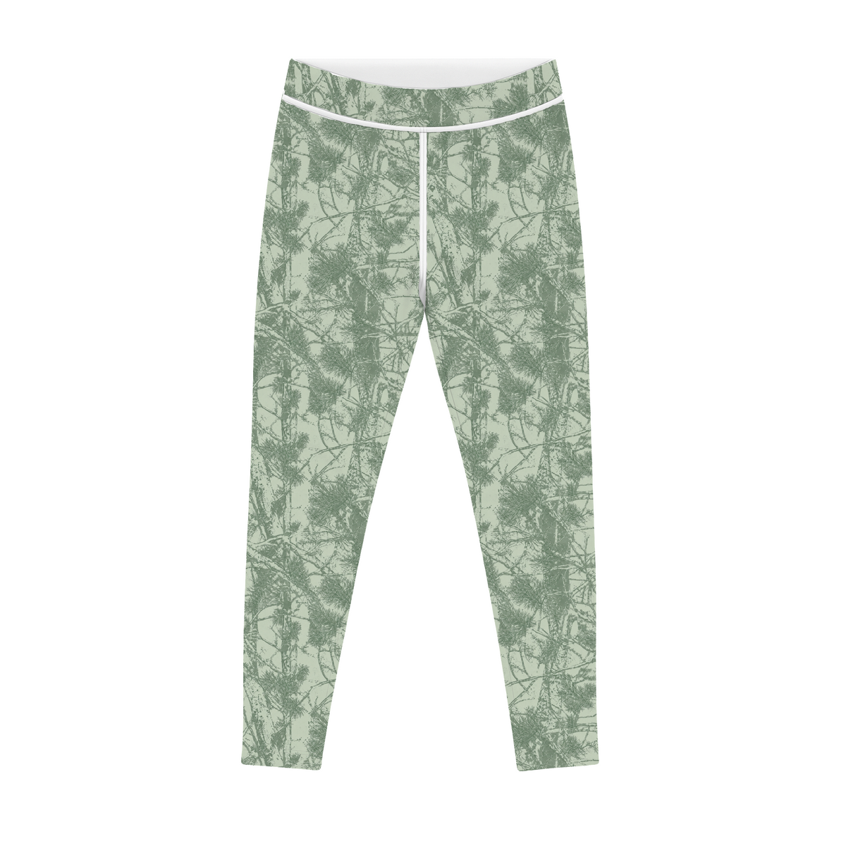 Green Forest Camo Kids BJJ Rash Guard