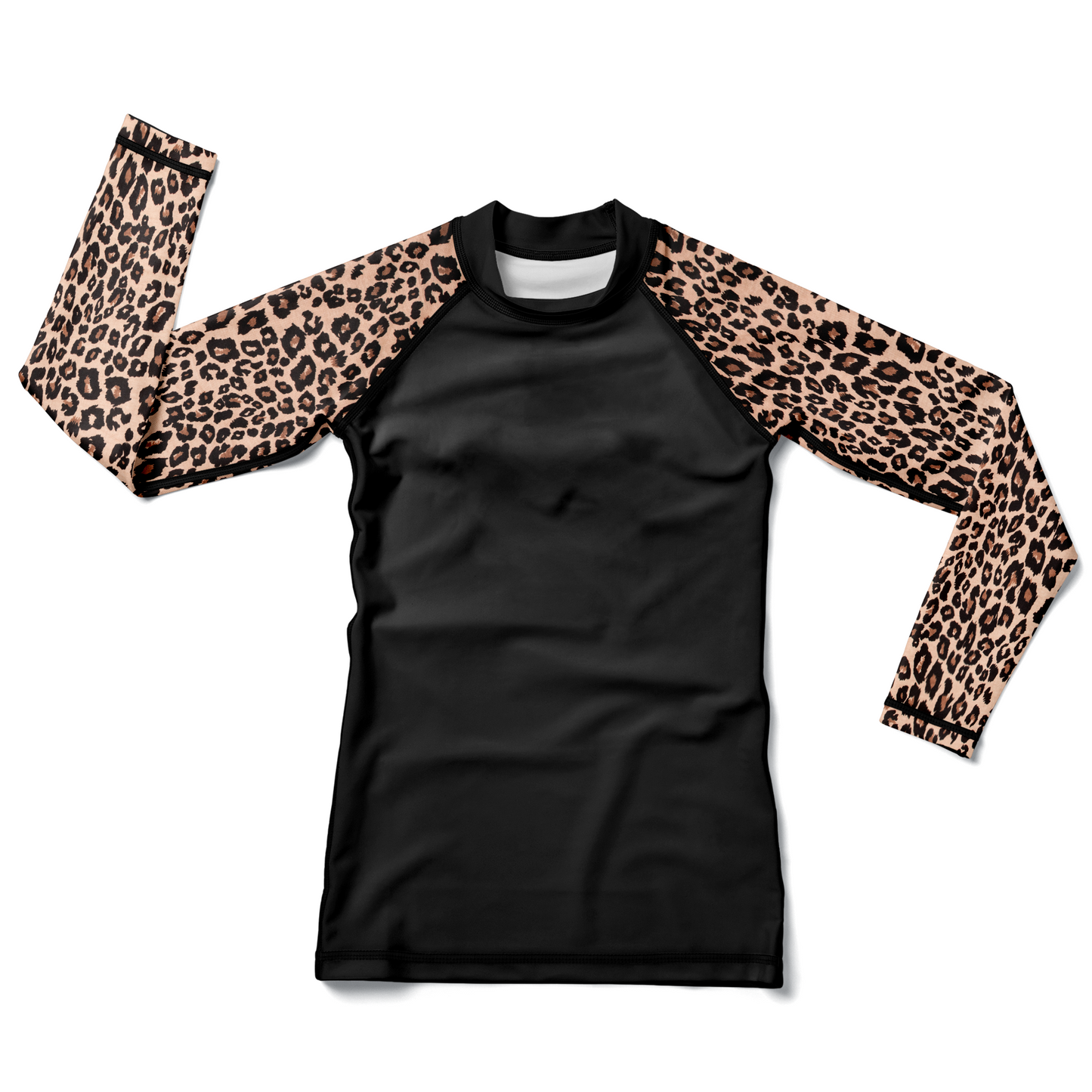 Leopard Takedown Kids BJJ Rash Guard