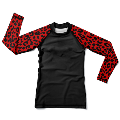 Leopard Strike Kids BJJ Rash Guard