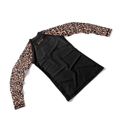 Leopard Takedown Kids BJJ Rash Guard