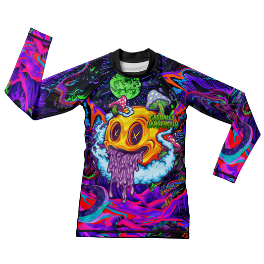 Casually Dangerous Kid's BJJ Rash Guard