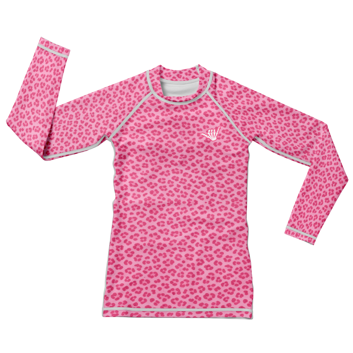 Pink Predator Kids BJJ Rash Guard