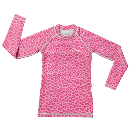 Pink Predator Kids BJJ Rash Guard