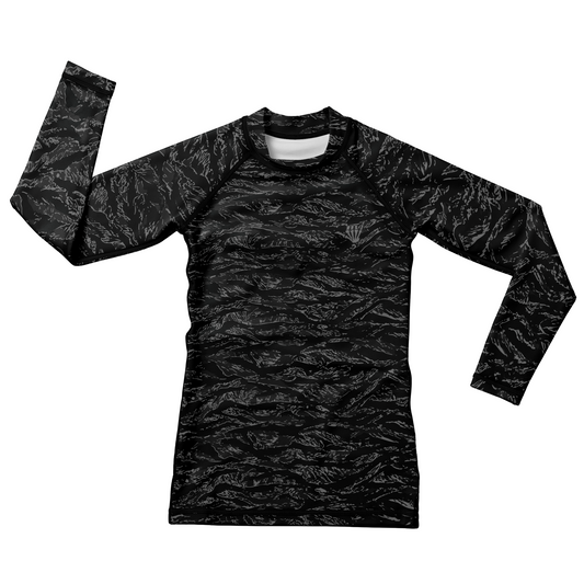 Night Tiger Kids BJJ Rash Guard
