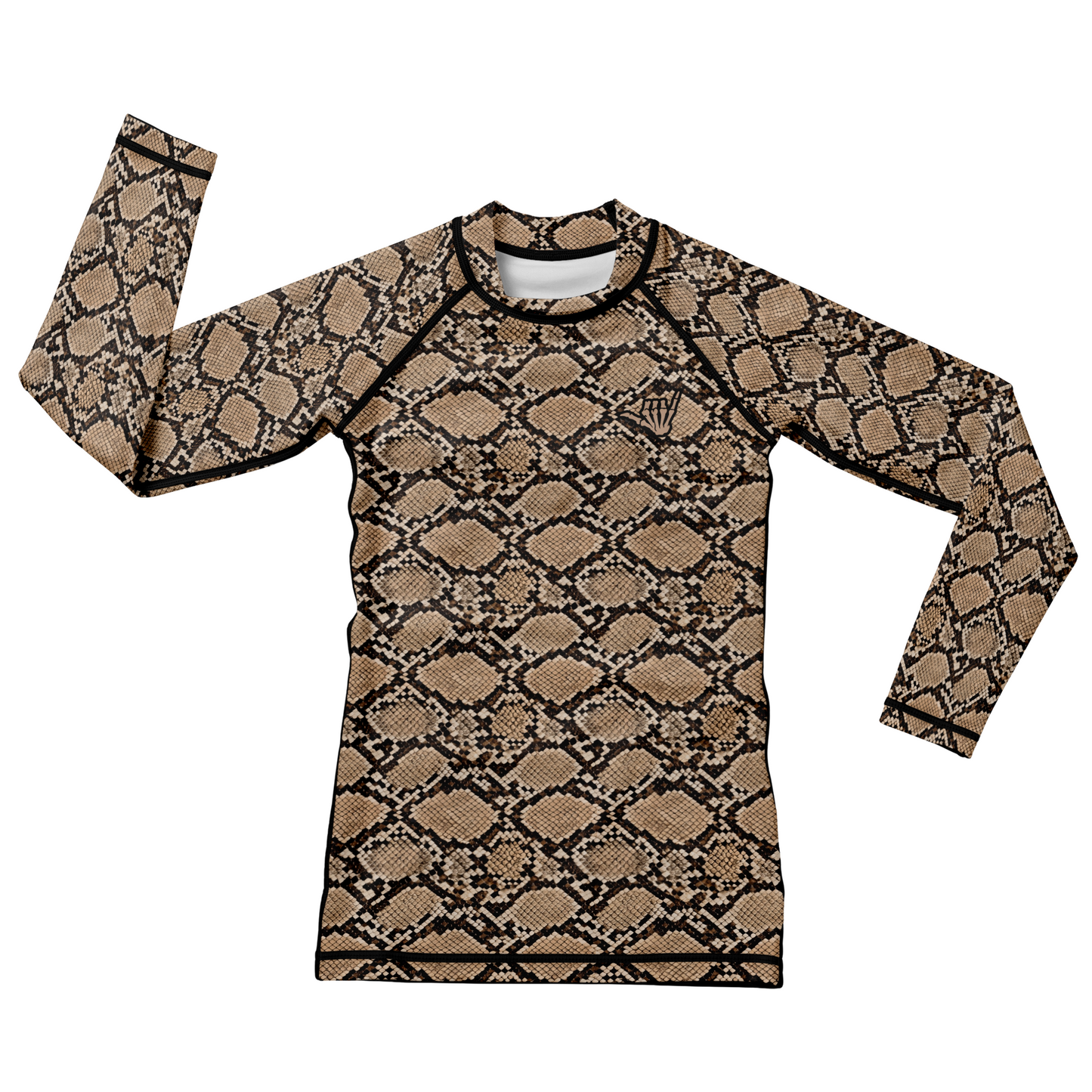 Snakeskin Kids BJJ Rash Guard