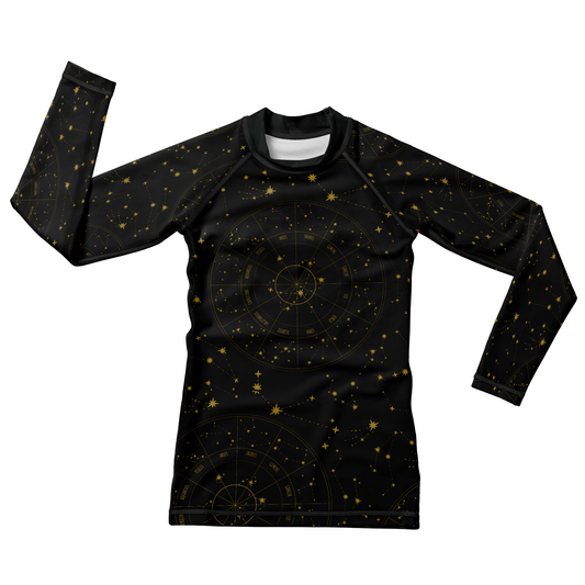 Cosmo Grip Kids BJJ Rash Guard