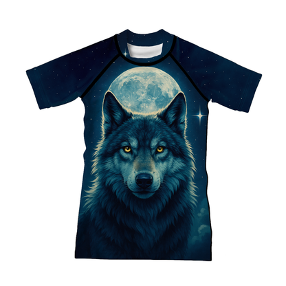 Lone Wolf Kids BJJ Rash Guard