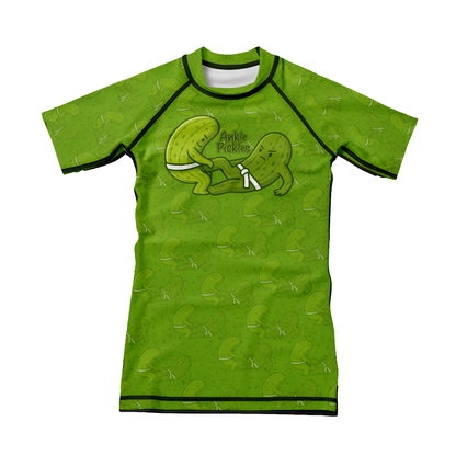 Ankle Pickles Kids BJJ Rash Guard