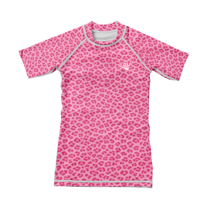 Pink Predator Kids BJJ Rash Guard