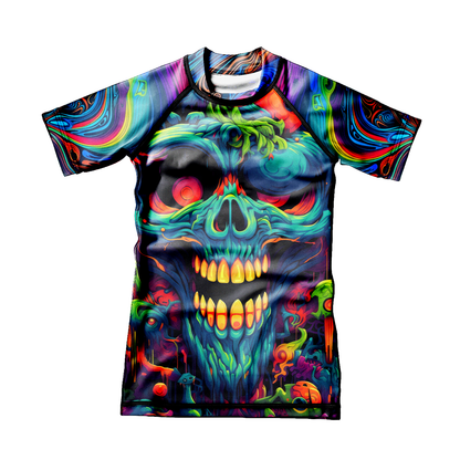 Psychedelic Lock BJJ Rashguard für Kinder