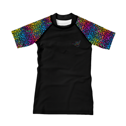 Colorful Savage Kids BJJ Rash Guard