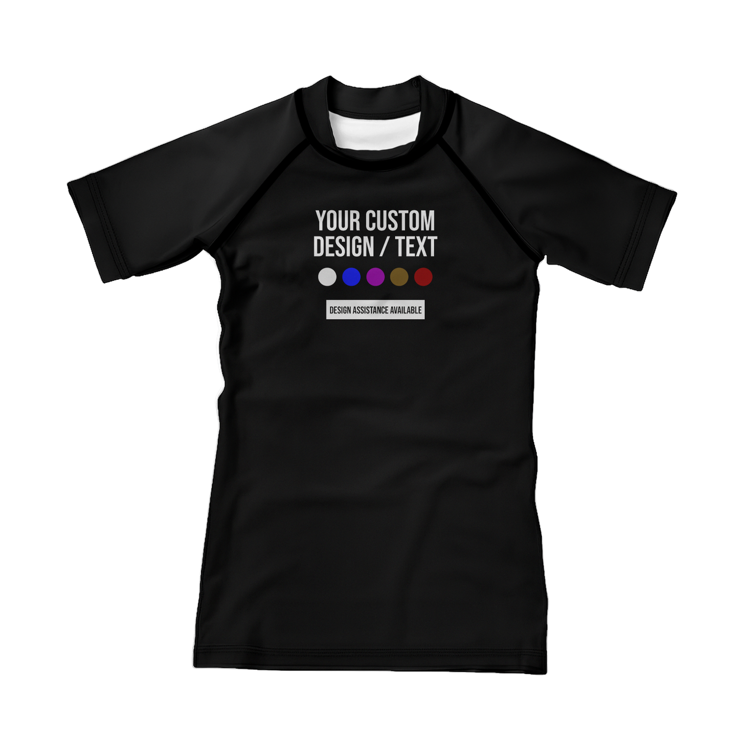 Custom Kids BJJ Rash Guard