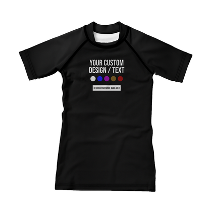 Custom Kids BJJ Rash Guard