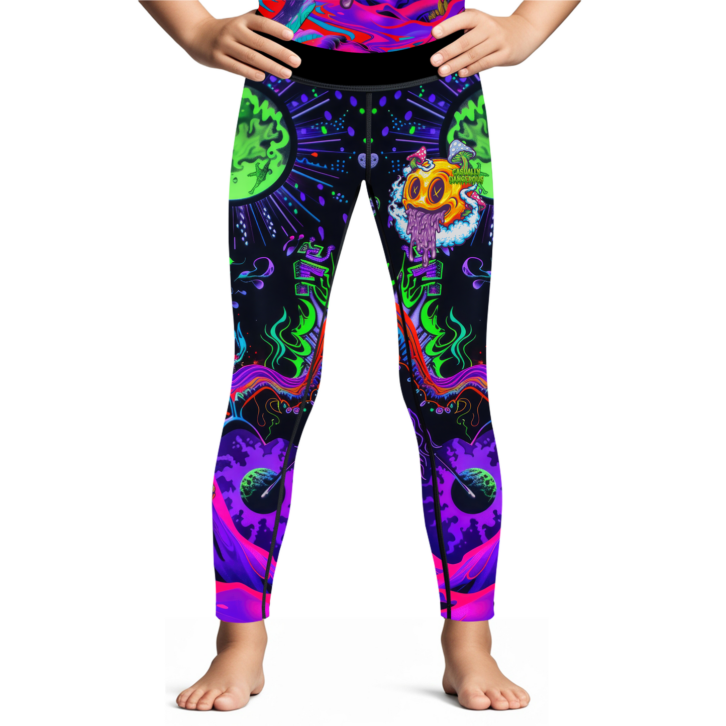 Casually Dangerous Kids BJJ Rash Guard