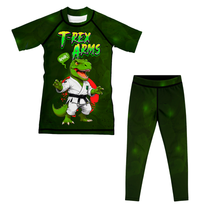 T-Rex Arms Kids BJJ Rash Guard