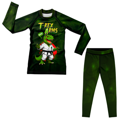 T-Rex Arms Kids BJJ Rash Guard