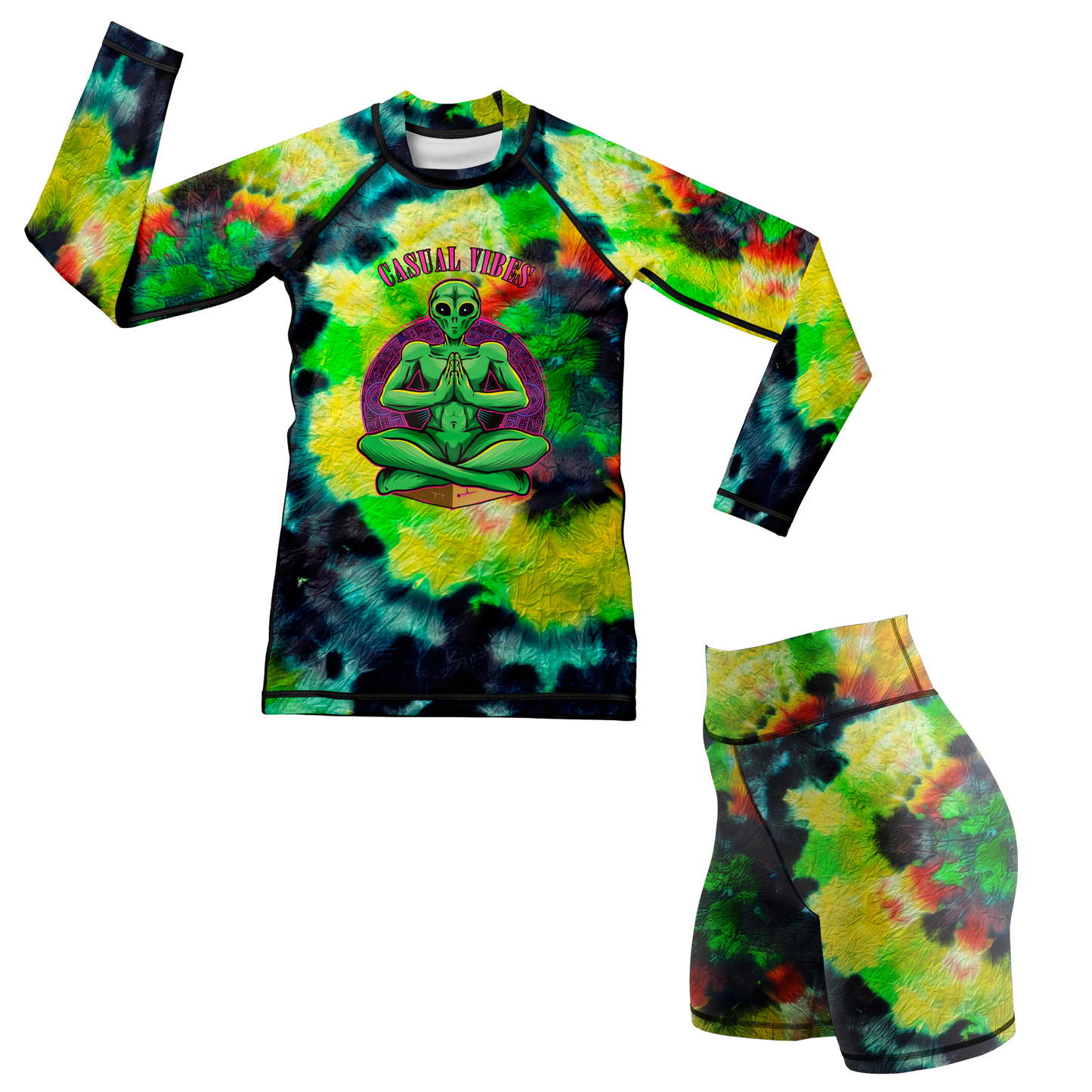 Casual Vibes Kids BJJ Rash Guard