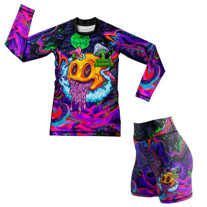 Casually Dangerous Kids BJJ Rash Guard