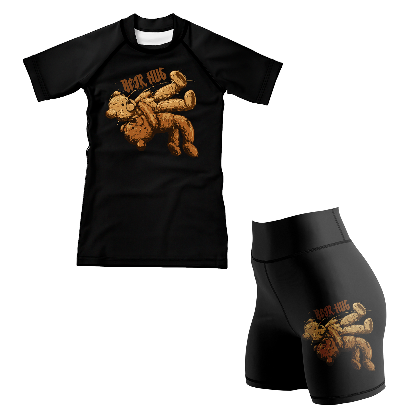 Bear Hug Kids BJJ Rash Guard
