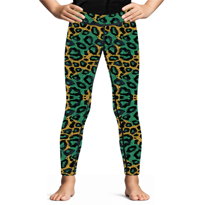 Savannah Leopard Kids BJJ Rash Guard