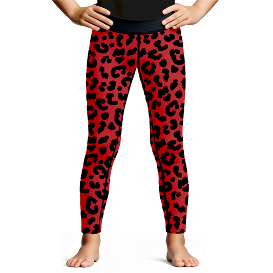 Leopard Strike Kids Spats