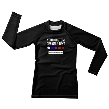 Custom Kids BJJ Rash Guard